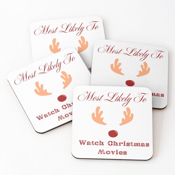 Item preview, Most Likely To Watch Christmas Movies designed and sold by Little-Bit-Xtra.