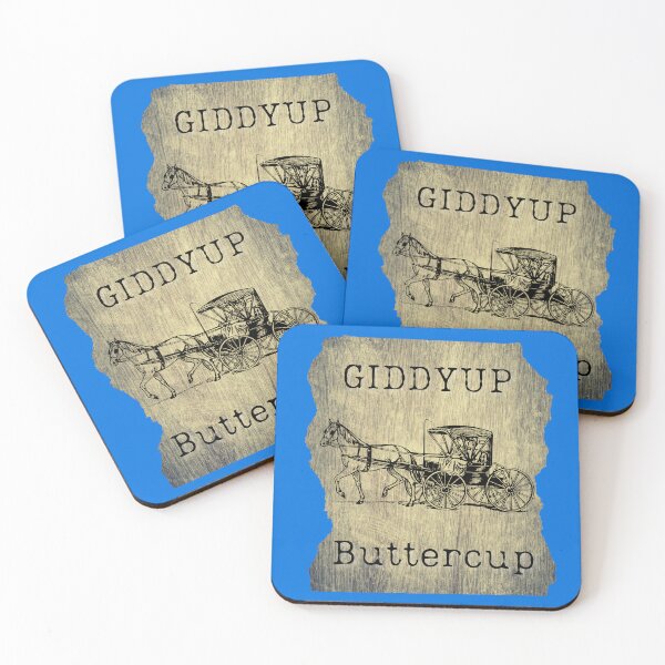 Item preview, stagecoach  giddyup buttercup  designed and sold by Willshire.
