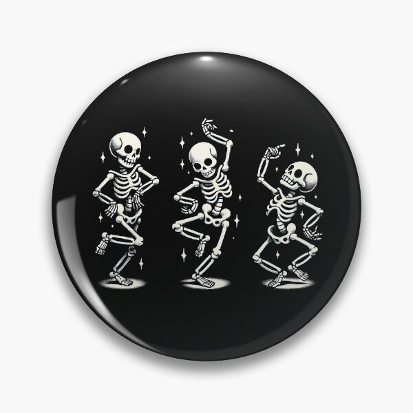 Item preview, Dancing Skeletons Halloween T-Shirt - Fun & Playful Skeletons Design designed and sold by HAFIZ-DP.