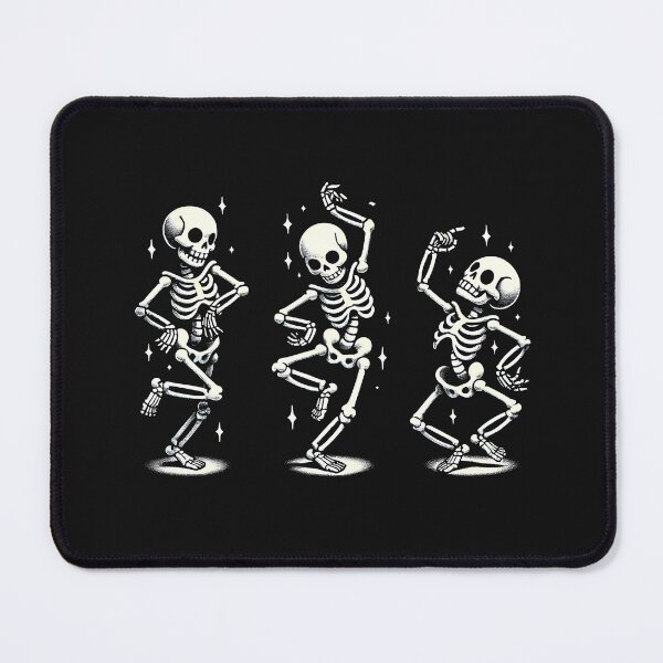 Item preview, Dancing Skeletons Halloween T-Shirt - Fun & Playful Skeletons Design designed and sold by HAFIZ-DP.