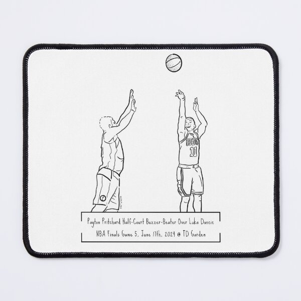 Item preview, The Half-Court King (Black Lines) DO NOT ORDER ON BLACK SHIRT! designed and sold by Celtike.