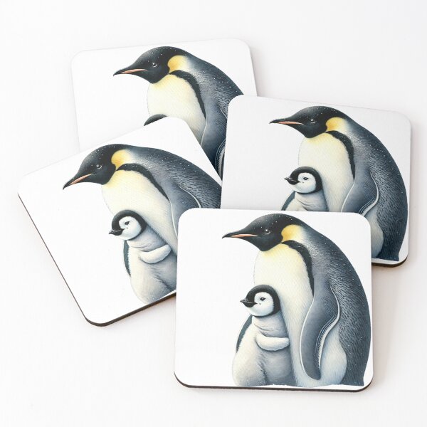 Item preview, Emperor Penguin Protecting Chick designed and sold by takeng07.