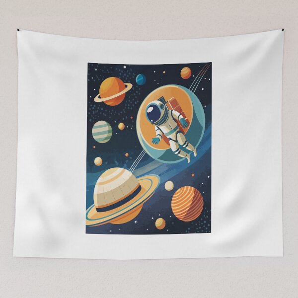 Item preview, SpaceProbeAstronautSolarSystem designed and sold by Whose-sweat.