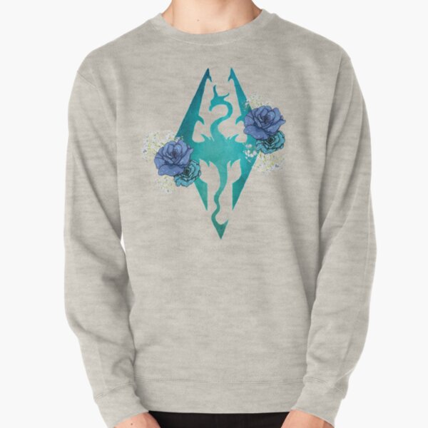 Rose Dragonborn Pullover Sweatshirt