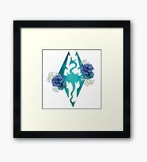 Rose Dragonborn Framed Print