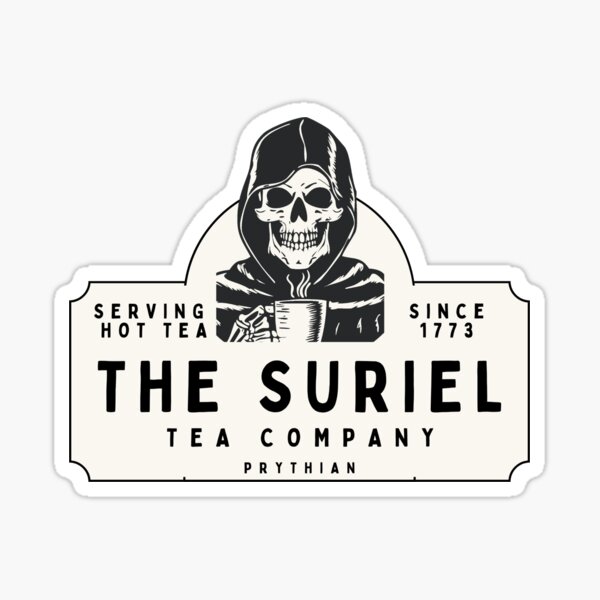 Item preview, The Suriel Tea Co ACOTAR Meme Sticker ACOMAF Meme designed and sold by pinespice.
