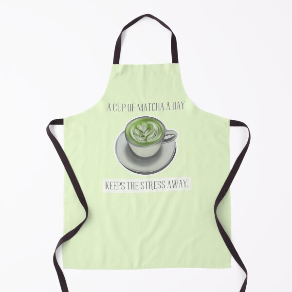 Item preview, A cup of matcha a day keeps the stress away. #matcha #matchalover #matchaaddict designed and sold by Anna Halasek.