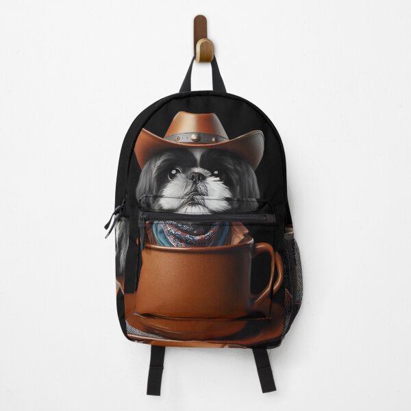 Item preview, Cowboy Shih tzu Dog funny vintage t-shirts designed and sold by PAVOXAR.
