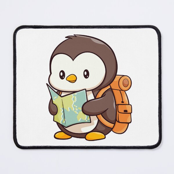 Item preview, Adventurous Penguin Map Explorer Design designed and sold by Faristaputra.