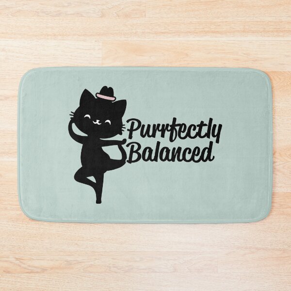Item preview, Purrfectly Balanced - Adorable Yoga Cat designed and sold by markymaarty.