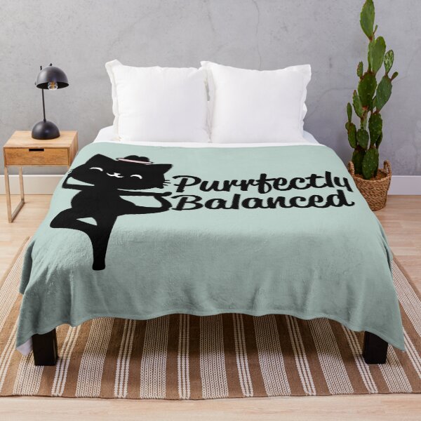 Item preview, Purrfectly Balanced - Adorable Yoga Cat designed and sold by markymaarty.