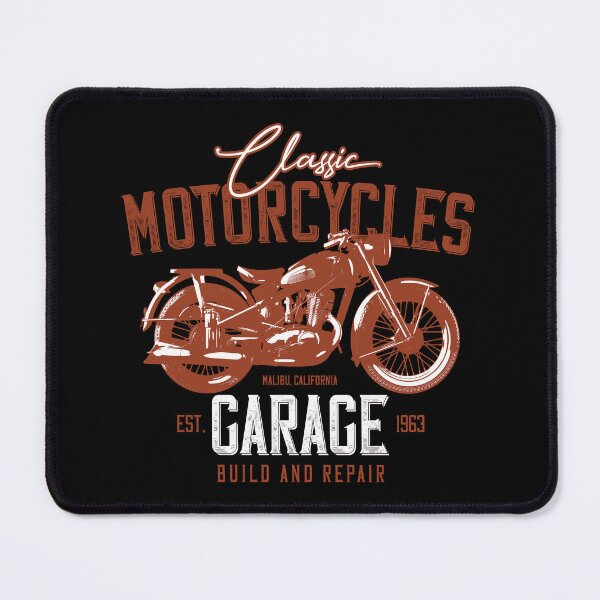 Item preview, Classic Motorcycles Garage, Malibu California designed and sold by SinfamousTwo.