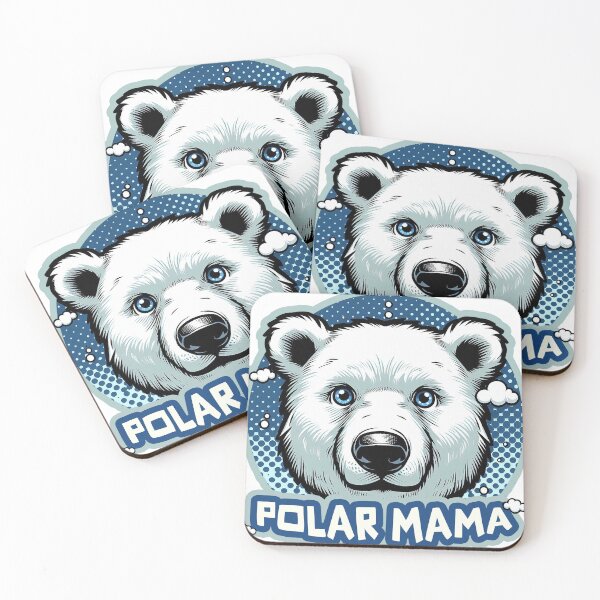 Item preview, Polar Bear Mama designed and sold by RiceArtShop.