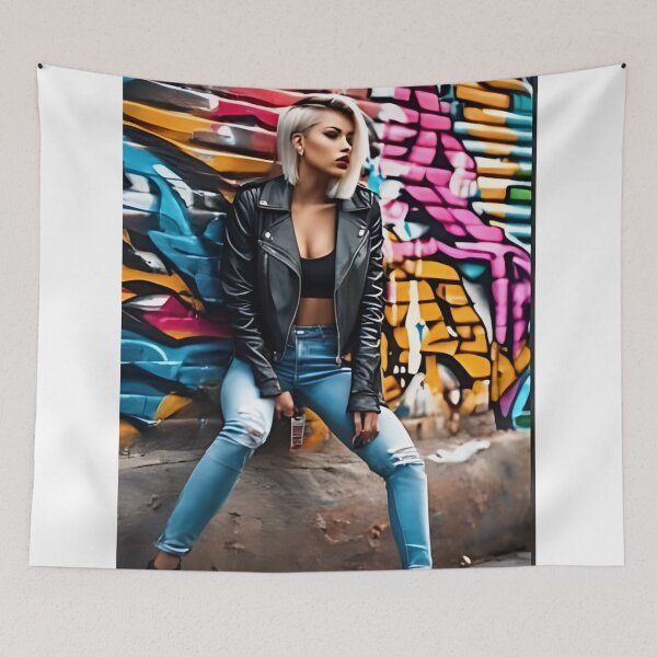 Item preview, Rockstar Girl T-shirts, AI Shirts designed and sold by BeYourself1993.