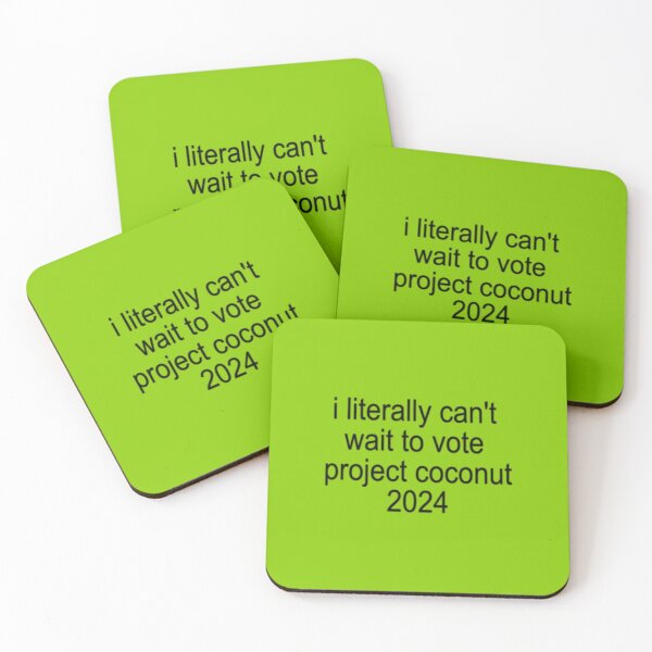 Item preview, PROJECT COCONUT 2024 designed and sold by abbymoriartyy.