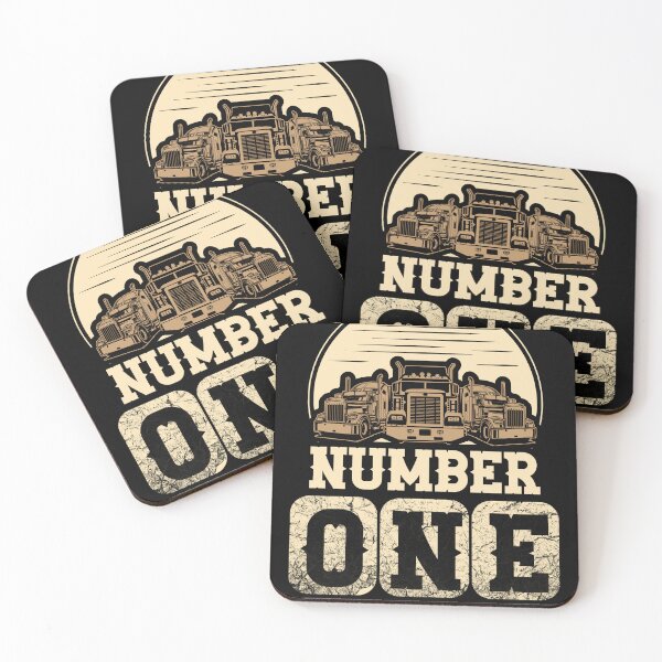 Item preview, Number one trucker dad designed and sold by BLEEDDIESEL88.