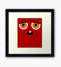 Funky monsters Framed Print