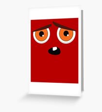 Funky monsters Greeting Card