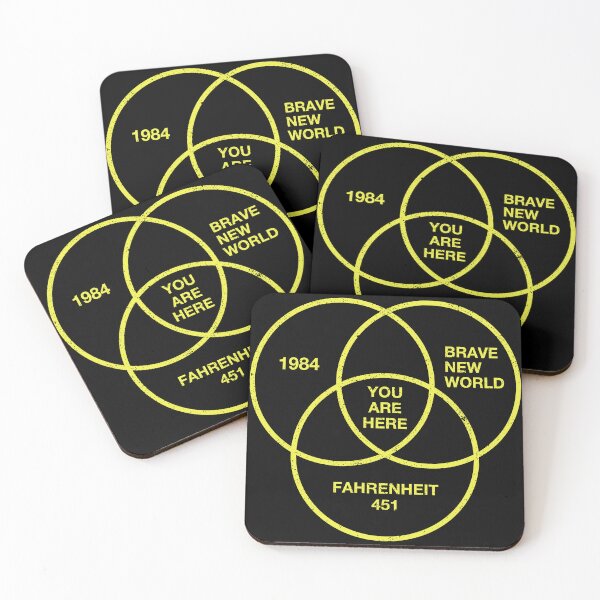 Item preview, 1984 Brave New World - The Fahrenheit 451 Conspiracy designed and sold by viunziameriza.