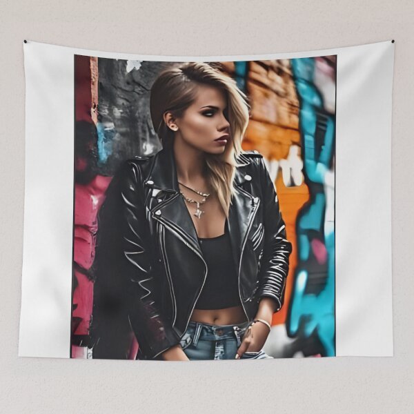 Item preview, Rockstar Girl T-shirts, AI Shirts designed and sold by BeYourself1993.