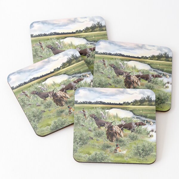 Item preview, German Shorthaired Pointers, Passion for Hunting  designed and sold by TammyHunterArt.
