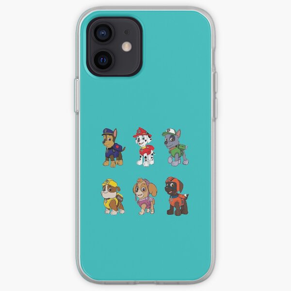 Personnages de Patrouille PAW Coque souple iPhone
