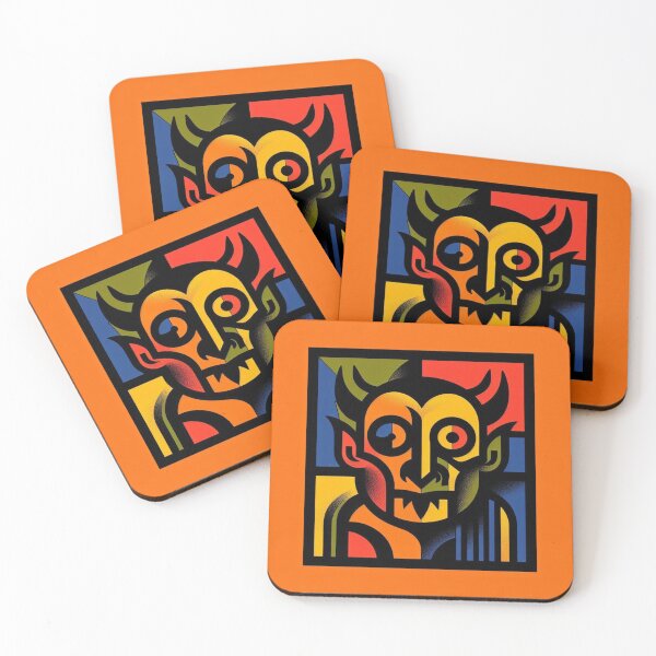 Item preview, Scary Halloween - Retro Minimalist Art - 001 designed and sold by sagaofsilence.