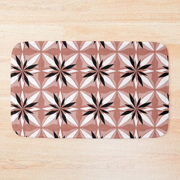 Item preview, Festive Decorative Floral Pattern in Pink designed and sold by Artistestella.