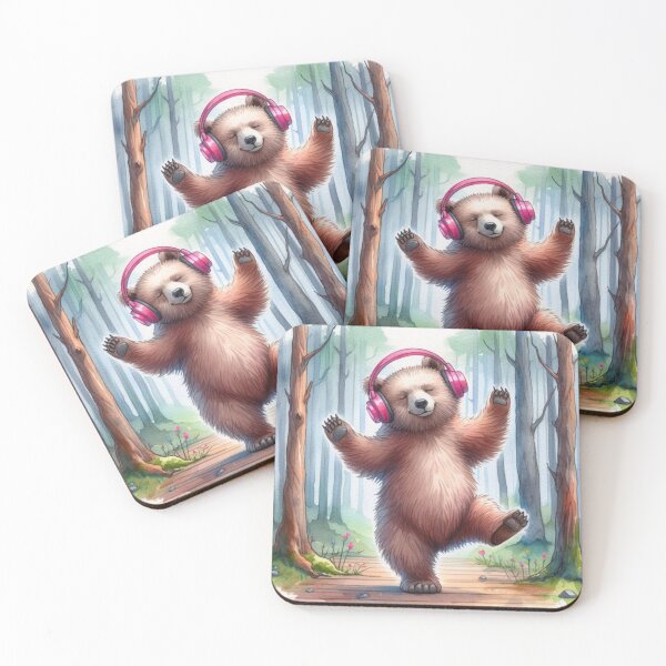 Item preview, Dancing bear designed and sold by Jonnybonnie.