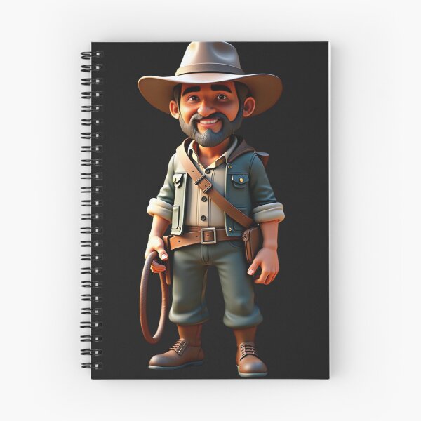 Item preview, Adventurous Explorer 3D Cartoon Character designed and sold by eliteandhonor.