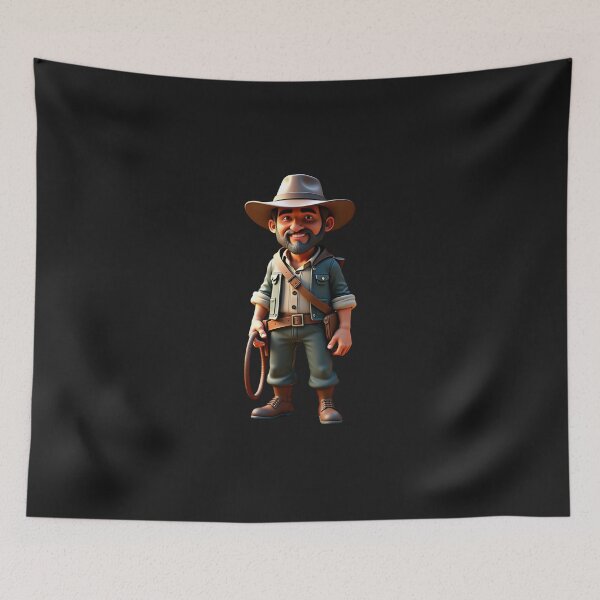 Item preview, Adventurous Explorer 3D Cartoon Character designed and sold by eliteandhonor.