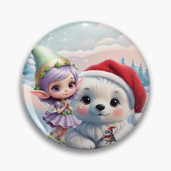 Item preview, Friends in a winter fantasy world. designed and sold by nicky2342.