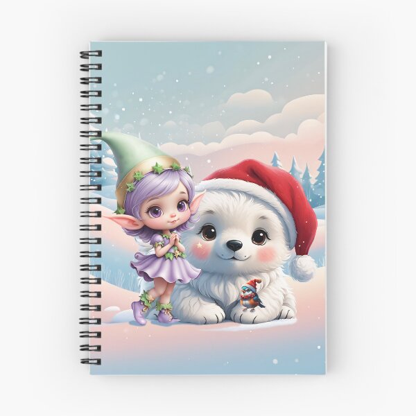 Item preview, Friends in a winter fantasy world. designed and sold by nicky2342.