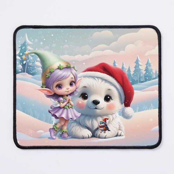 Item preview, Friends in a winter fantasy world. designed and sold by nicky2342.