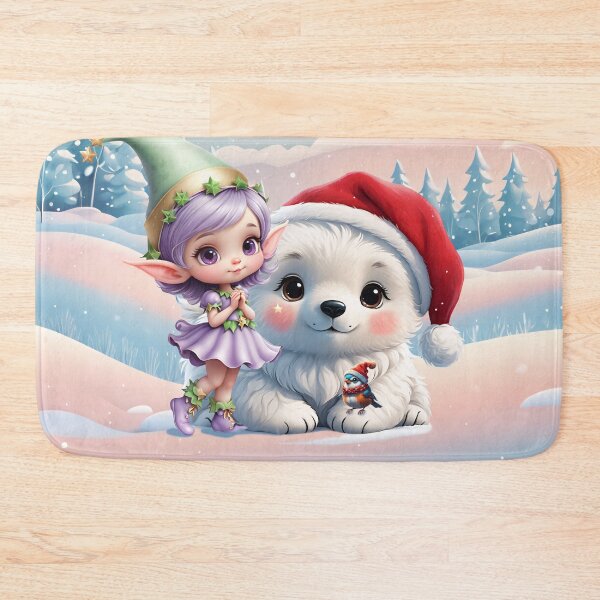 Item preview, Friends in a winter fantasy world. designed and sold by nicky2342.