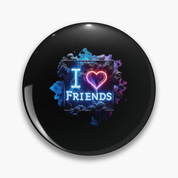 Item preview, Neon Love for Friends designed and sold by infliex.