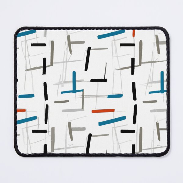 Item preview, Geometric Line seamless Pattern with Colorful Accents designed and sold by MrDRK1536.