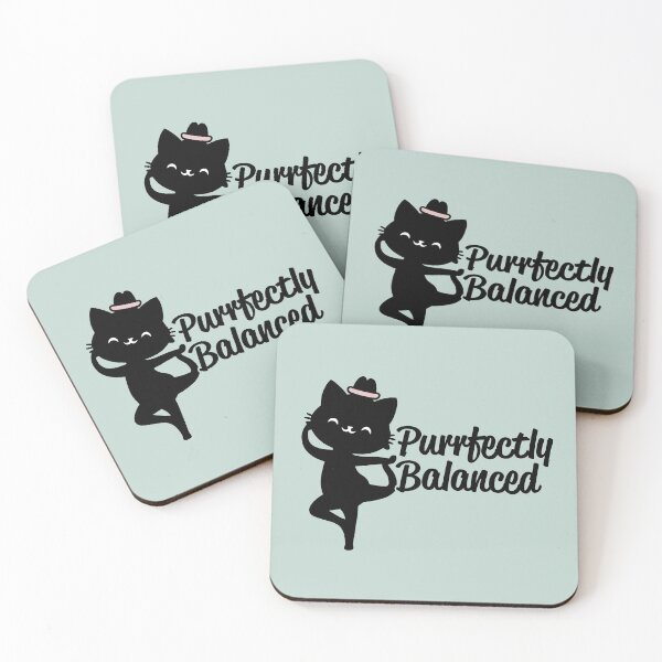 Item preview, Purrfectly Balanced - Adorable Yoga Cat designed and sold by markymaarty.