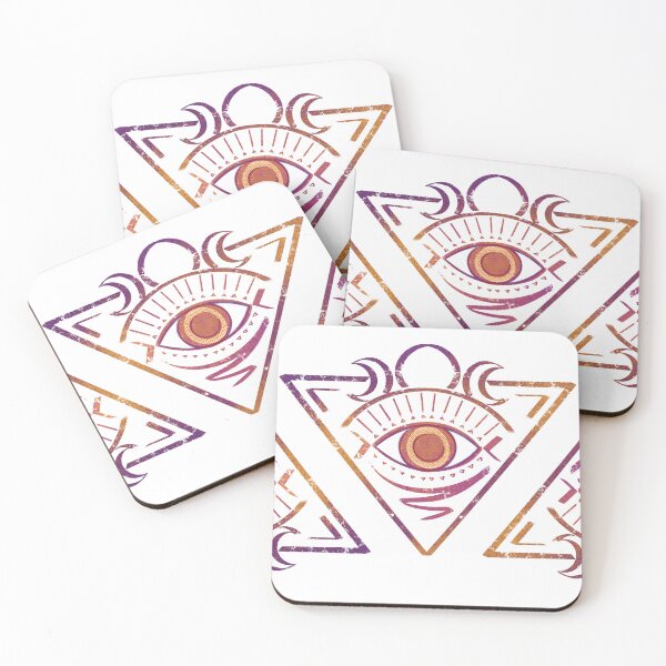 Item preview, Sunset Moons & Mystic Eye designed and sold by Mx’d Media Art and Design by Henri Hulo.