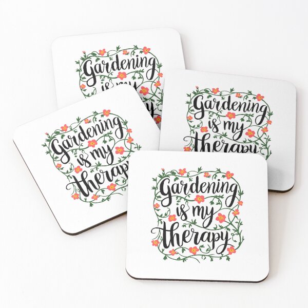 Item preview, 'Gardening is My Therapy' Gardening Design - Gift Idea designed and sold by RootedAvenueCo.