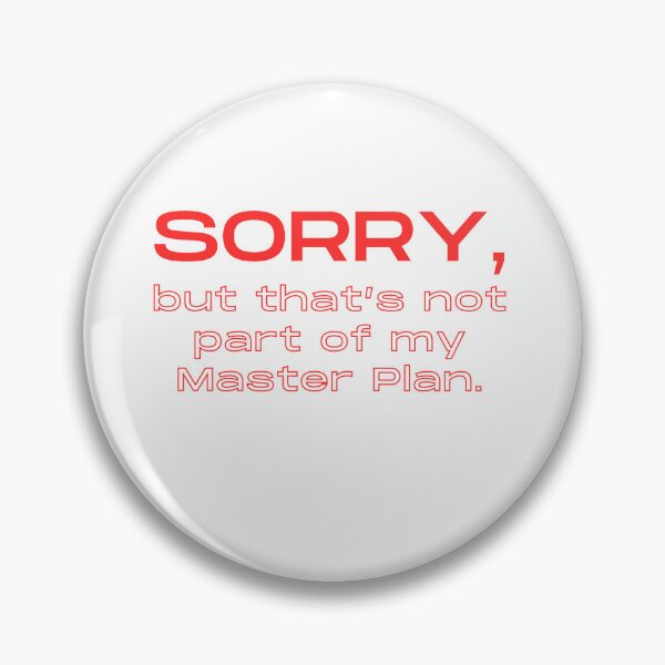 Item preview, Don't Mess with my Master Plan designed and sold by Nafisto.