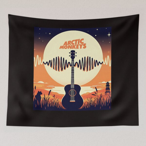 Item preview, Arctic Monkeys Guitar Wave designed and sold by HerlindaHLopez.