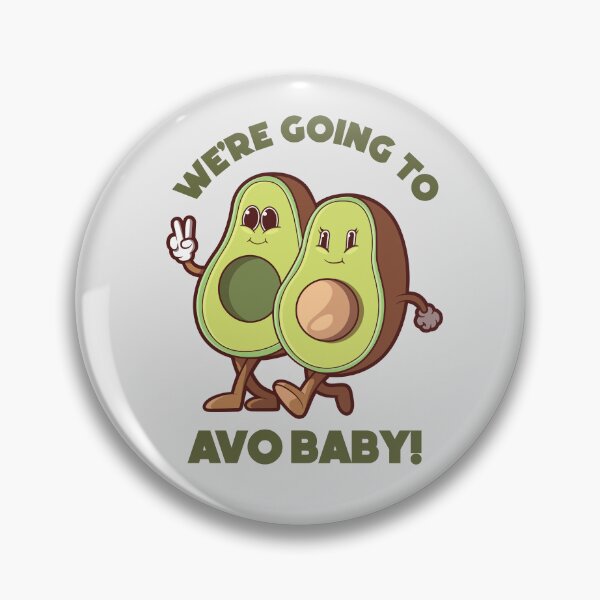 Item preview, We're going to avo baby - cute avo couple pregnancy announcement designed and sold by messy-nessie.