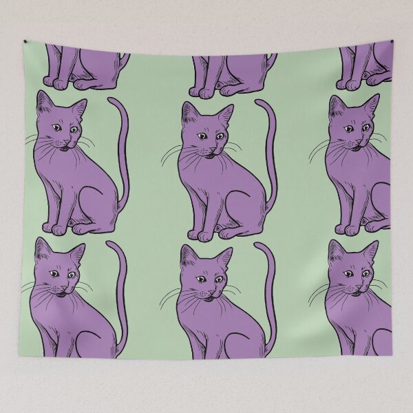 Item preview, Pink cat  designed and sold by jameartshop.