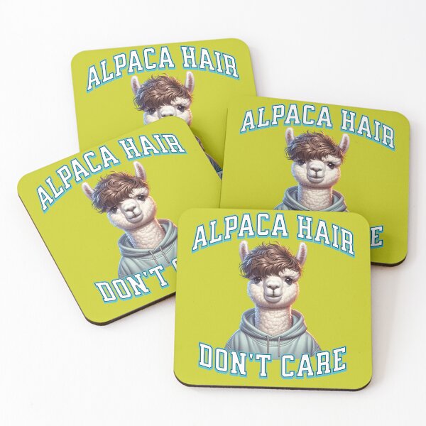 Item preview, Alpaca Hair Don't Care Funny Gen Z Broccoli Haircut Teen Boy designed and sold by kiwi91.