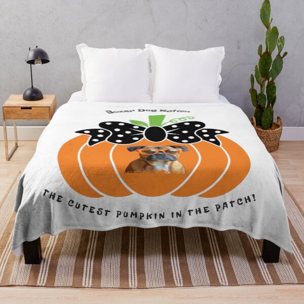 Item preview, The Cutest Pumpkin in the Patch Boxer Puppy Design designed and sold by BoxerDogNation.