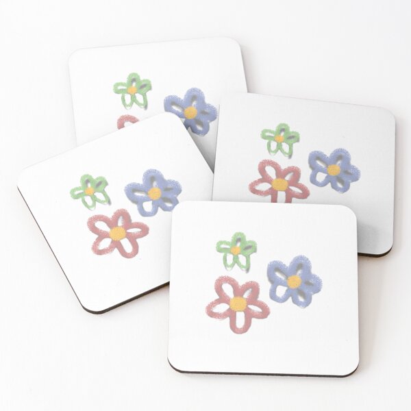 Item preview, Colorful Trio of Flowers designed and sold by Soujji-Designs.