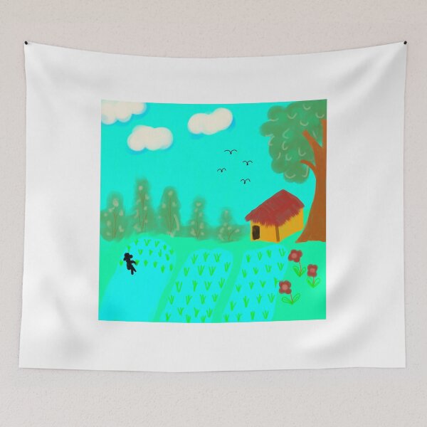Item preview, Rice fields designed and sold by Nuynuyshop.
