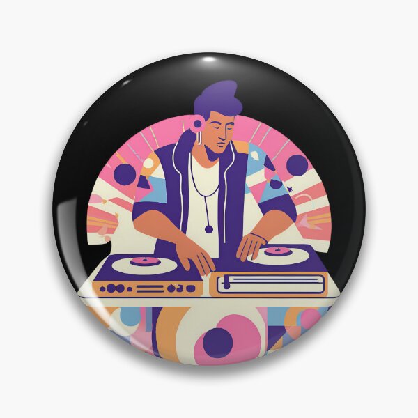 Item preview, DJ on Turntable designed and sold by Teehiv.