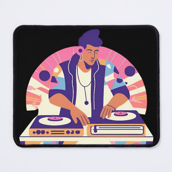 Item preview, DJ on Turntable designed and sold by Teehiv.